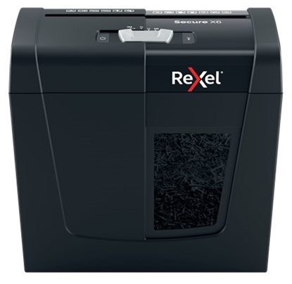 Изображение Rexel Secure X6 paper shredder Cross shredding 70 dB Black