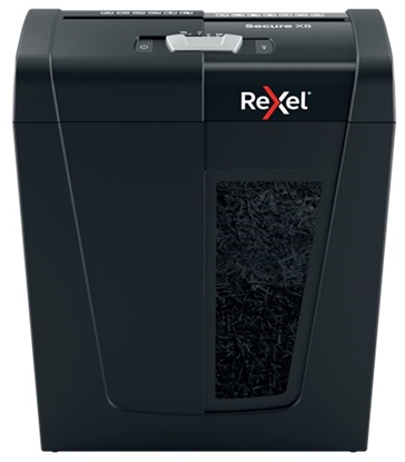 Изображение Rexel Secure X8 paper shredder Cross shredding 70 dB Black