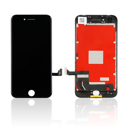 Attēls no Riff Analog LCD displejs + skārienpanelis iPhone 8 / SE 2020 / SE 2022 pilns komplekts AAA Quality Black