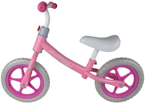 Изображение Riff Bērnu balansa ritenis ar 12" EVA riteņiem līdz 35kg Pink/White