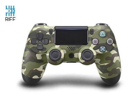 Picture of Riff DualShock 4 v2 Bezvadu Spēļu Kontrolieris priekš PlayStation PS4 / PS TV / PS Now Green camouflage