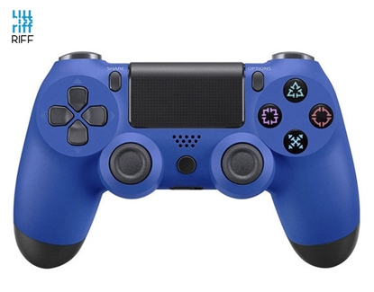 Attēls no Riff DualShock 4 v2 Bezvadu Spēļu Kontrolieris priekš PlayStation PS4 / PS TV / PS Now Midnight Blue