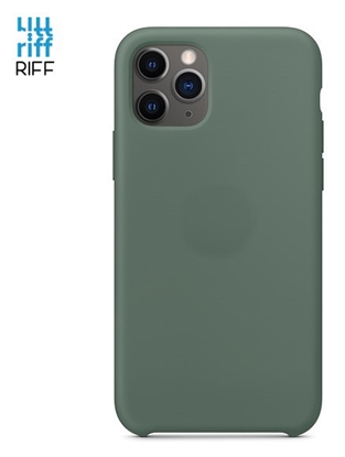 Attēls no Riff Plāns & Mīksts silikona aizmugures maks ar mīkstu iekšpusi priekš Apple iPhone 14 Pro Green