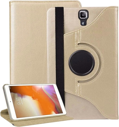 Attēls no Riff President sērijas Planšetdatora maks ar rot. stat. mehān. priekš Samsung Tab S4 10.5 T830 T835 2018 Gold