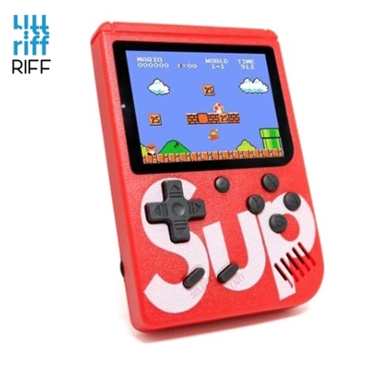 Attēls no Riff Retro Mini Sup 400 Games Spēļu konsole RED