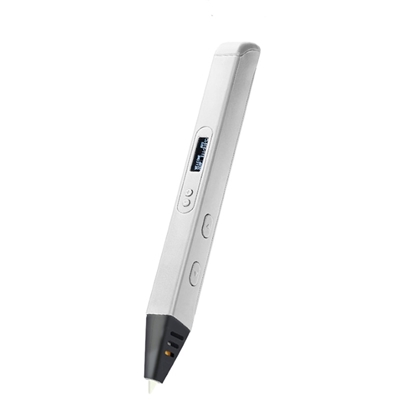 Attēls no Riff RP800A Pro Tieva 3D druka pildspalva ar LCD ar 1.75mm ABS/PLA materiāla diegu AC Strāvas pieslēgums White