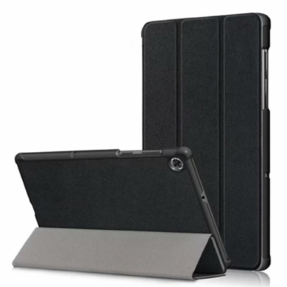 Attēls no Riff Smart Leather Sāniski atverams maks priekš Samsung Galaxy Tab A 10.5 T595/T590 Black