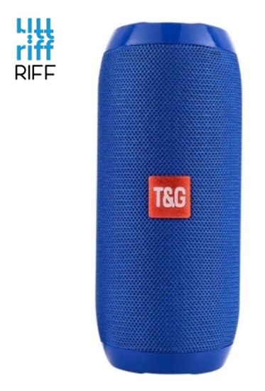Picture of Riff TG117 Universāls bezvadu Bluetooth skaļrunis AUX / Micro SD / USB Zils