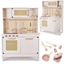 Picture of RoGer Children's Wooden kitchen in retro style with accessories