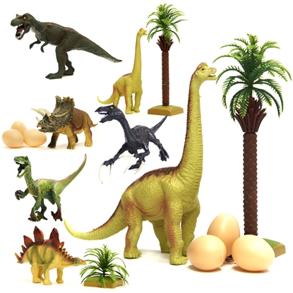 Attēls no RoGer Dinosaurs Figures Set 14 pcs.