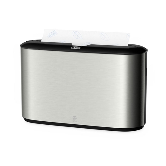 Picture of Roku dvieļu dozators TORK Xpress Countertop Multifold, 323 x 218 x 116 mm,  nerūsējošais tērauds