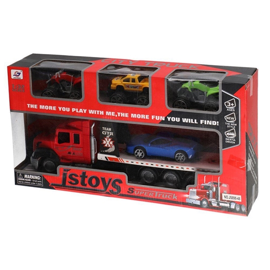 Изображение Rot. Transportēšanas auto 36cm + 4 auto