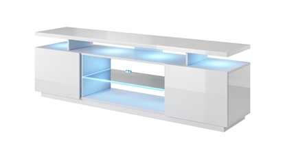 Picture of RTV cabinet EVA 180x40x56 white/white glossy