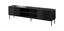 Изображение RTV SLIDE 200K cabinet on black steel frame 200x40x57 cm all in gloss black