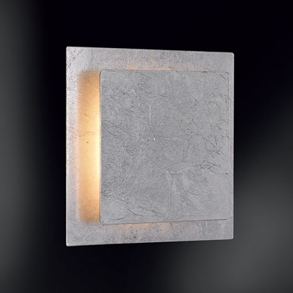 Attēls no S.l.-BAYONNE SQUARE 7W LED 3000K 430lm sudraba