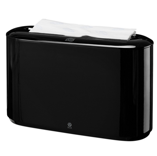 Picture of Salvešu turētājs TORK Xpress Countertop Multifold, 323 x 218 x 116 mm, melnā krāsā