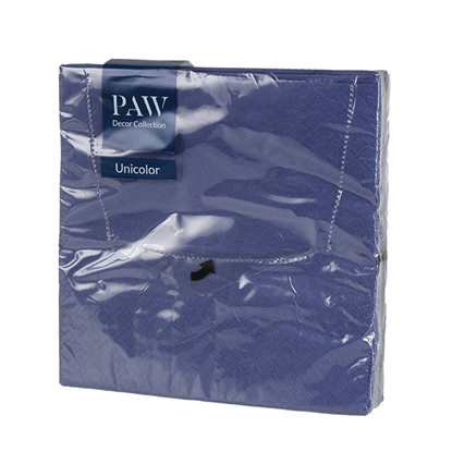 Attēls no Salvetes 33x33cm Unicolor tumši zilas