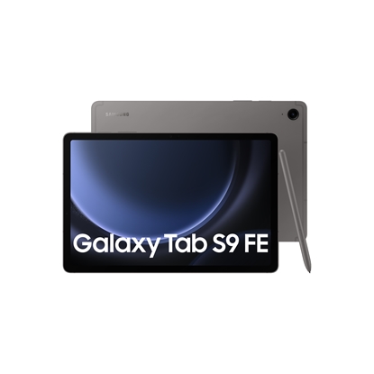 Attēls no Samsung Galaxy Tab S9 FE S9 FE 256 GB 27.7 cm (10.9") Samsung Exynos 8 GB Wi-Fi 6 (802.11ax) Android 13 Grey