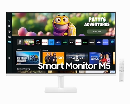 Изображение Samsung Smart Monitor M5 LS32CM501E computer monitor 81.3 cm (32") 1920 x 1080 pixels Full HD LCD White
