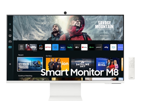 Picture of Samsung Smart Monitor M8 LS32CM801UUXDU computer monitor 81.3 cm (32") 3840 x 2160 pixels 4K Ultra HD LCD White