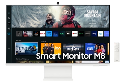 Picture of Samsung Smart Monitor M8 S32CM801UU computer monitor 81.3 cm (32") 3840 x 2160 pixels 4K Ultra HD LED White