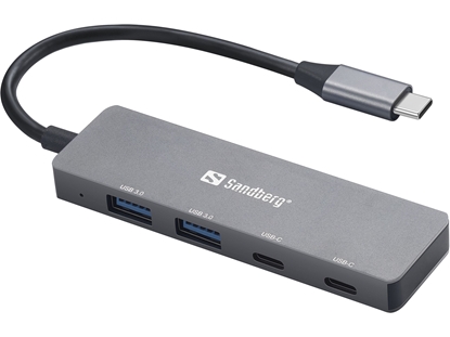 Picture of Sandberg 136-50 USB-C to 2xUSB-A+2xUSB-C Hub