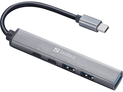 Picture of Sandberg 336-50 USB-C to 3xUSB-A+2xUSB-C Saver