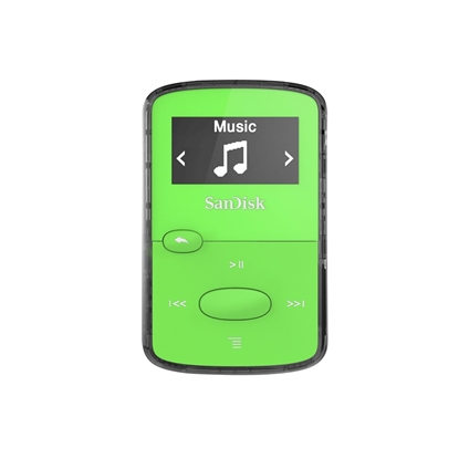 Attēls no SanDisk Clip Jam MP3 player 8 GB Green