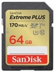 Picture of SanDisk Extreme Plus SDXC 64GB 