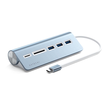 Изображение Satechi USB-C Aluminum USB Hub & Card Reader