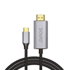 Picture of Savio USB-C Male - HDMI Male 2.0b 1m Silver