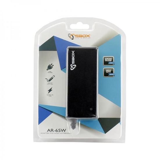Picture of Sbox Adapter for Acer notebooks AR-65W