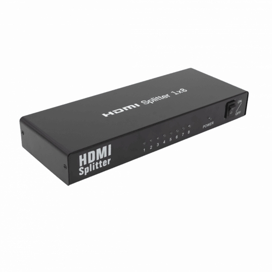 Picture of Sbox HDMI Splitter 1x8 HDMI-1.4 HDMI-8