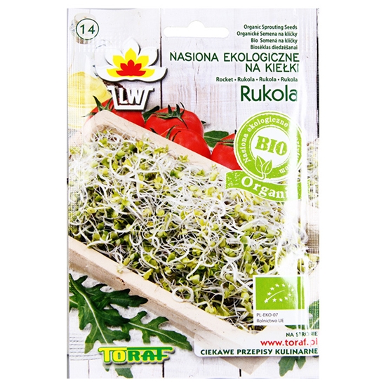 Picture of Sēklas BIO diedzējamās rukola 10g