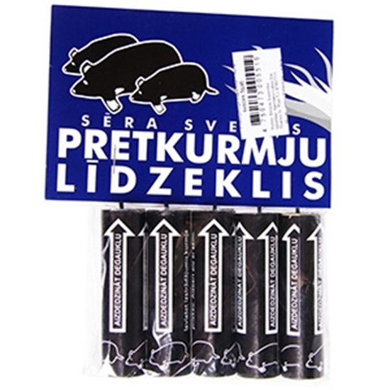 Picture of Sēra sveces pret kurmjiem 5gab.