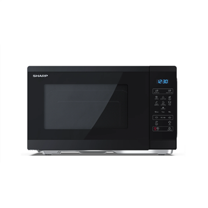 Picture of Sharp | YC-MS252AE-B | Microwave Oven | Free standing | 25 L | 900 W | Black