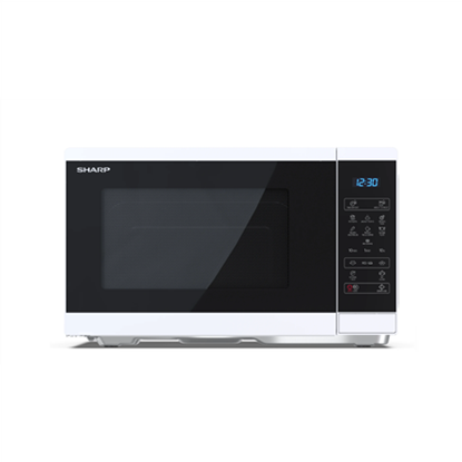 Attēls no Sharp | YC-MS252AE-W | Microwave Oven | Free standing | 25 L | 900 W | White