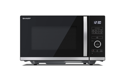 Picture of Sharp | YC-QS254AE-B | Microwave Oven | Free standing | 25 L | 900 W | Black