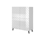 Изображение Shelving ABETO 100.5 x 40 x 121.5 cm white/gloss white
