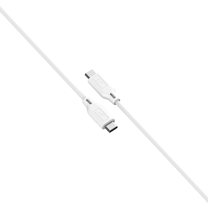 Attēls no Silicon Power cable USB-C - USB-C Boost Link 1m, white (LK15CC)