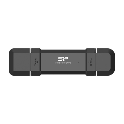 Attēls no Portable External SSD | DS72 | 500 GB | N/A " | USB Type-A, USB Type-C 3.2 Gen 2 | Black