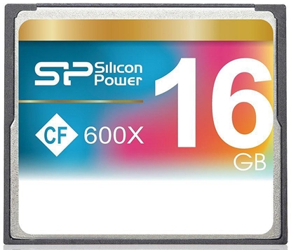 Attēls no Silicon Power memory card CF 16GB 600x