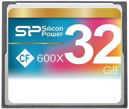 Изображение Silicon Power memory card CF 32GB 600x