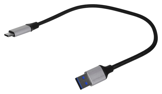 Picture of Silicon Power PC60 Portable SSD 1 TB USB Type-A to USB Type-C 3.2 Gen 1 (3.1 Gen 1) Black