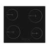 Изображение Simfer | H6.040.DECSP | Hob | Vitroceramic | Number of burners/cooking zones 4 | Touch | Black