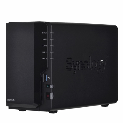 Attēls no Synology DiskStation DS224+ NAS/storage server Desktop Ethernet LAN
