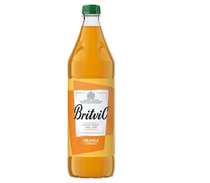 Picture of Sīrups BRTIVIC Cordial Orange, PET, 1l (DEP)