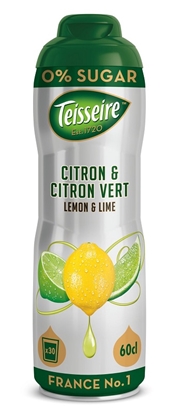 Attēls no Sīrups dzērieniem TEISSEIRE Citrona Laima bez cukura, bundžā, 0.6l