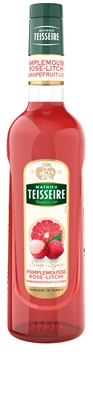 Picture of Sīrups TEISSEIRE Rozā greipfrūtu un līčiju, 0.7l (DEP)