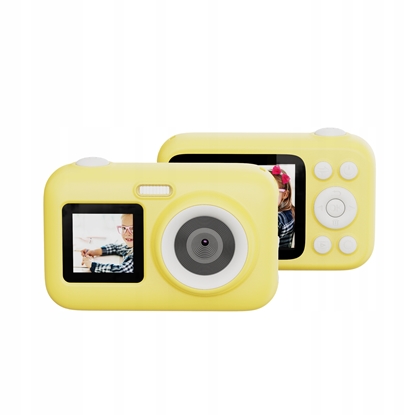 Изображение SJCam FunCam Plus Digitālā Bērnu kamera 10MP HD 1080p 2.4" LCD 650mAh Baterija Yellow
